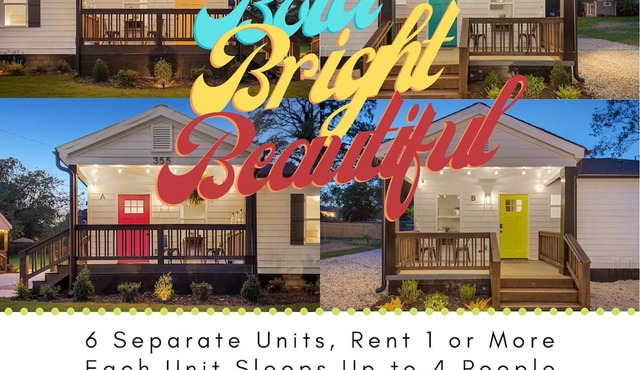 Bold, Bright, Beautiful | * From 1 to 24 Guests *